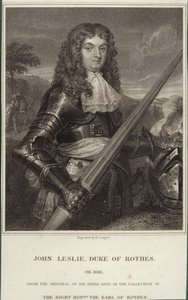 Portrait of John Leslie, Duke of Rothes  by Peter Lely